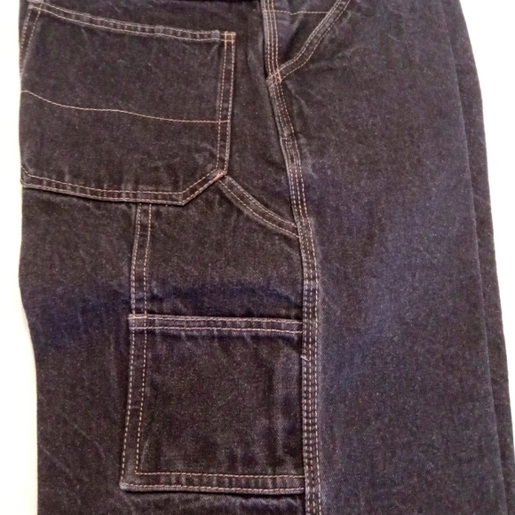 W30 BLK Carpenter Shorts - Picture 1 of 5